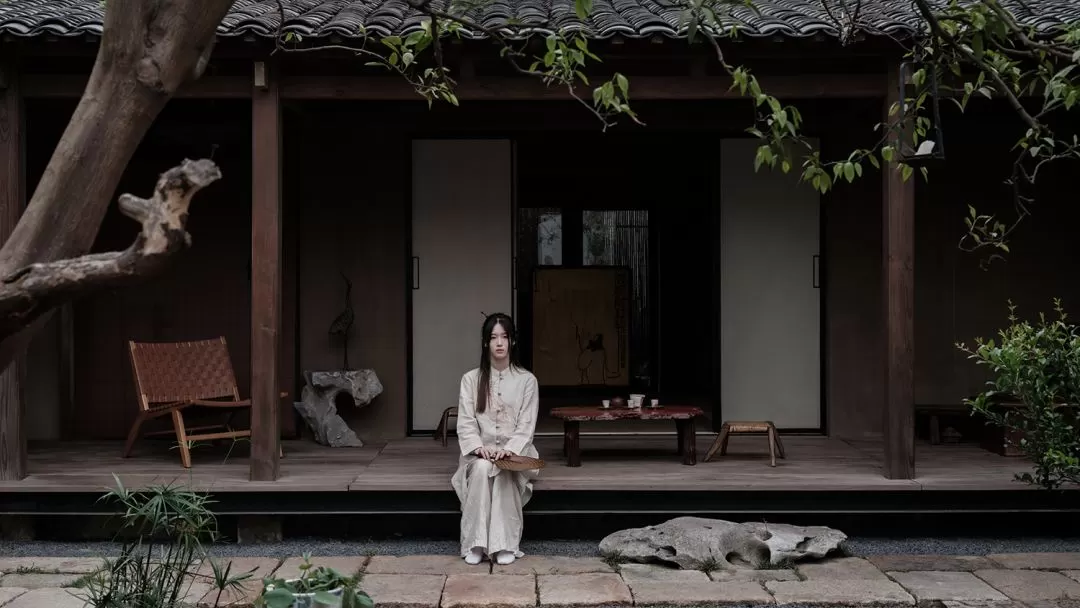 图片[2]半点设计_庭院设计_别墅造园_屋顶花园_阳台花园设计寻梦桃花坞，听雨忆江南 / 尼克设计事务所半点设计_庭院设计_别墅造园_屋顶花园_阳台花园设计半点设计