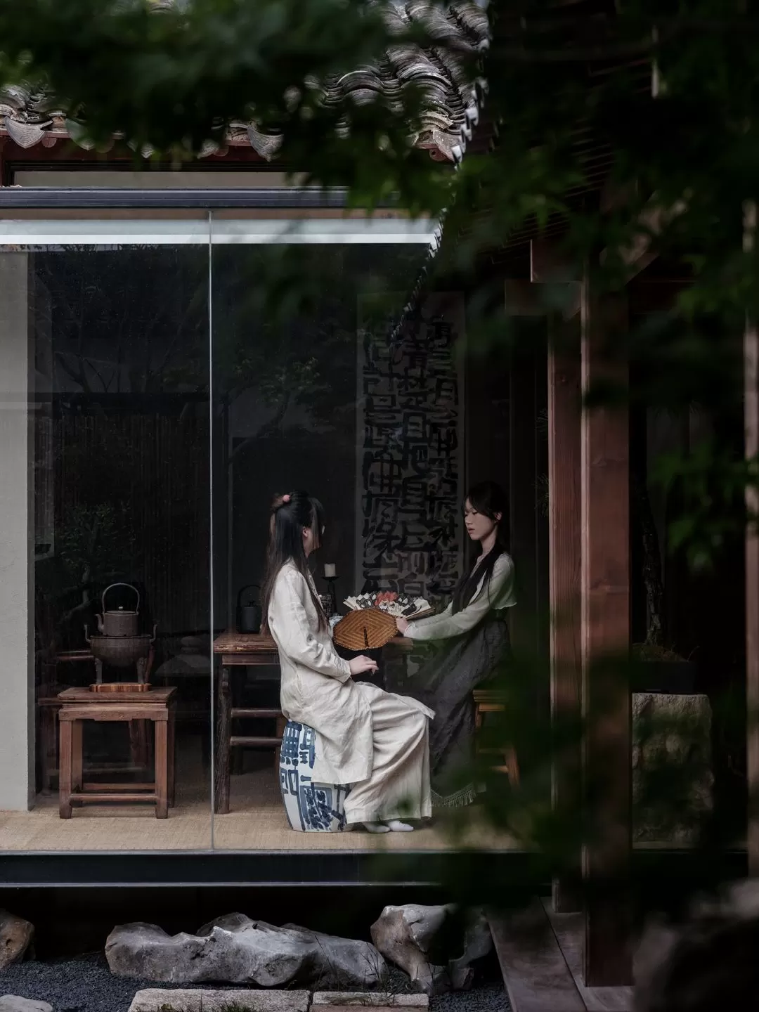 图片[20]半点设计_庭院设计_别墅造园_屋顶花园_阳台花园设计寻梦桃花坞，听雨忆江南 / 尼克设计事务所半点设计_庭院设计_别墅造园_屋顶花园_阳台花园设计半点设计