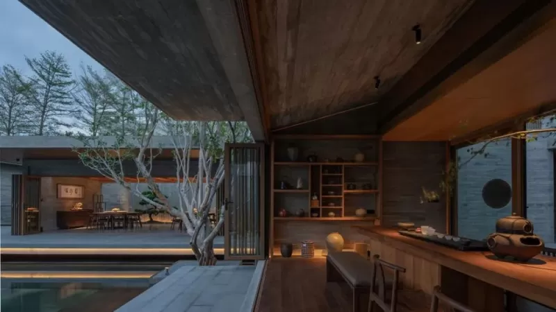 福建漳州“清水园”私人居住空间/ 默认建筑工作室半点设计_庭院设计_别墅造园_屋顶花园_阳台花园设计半点设计