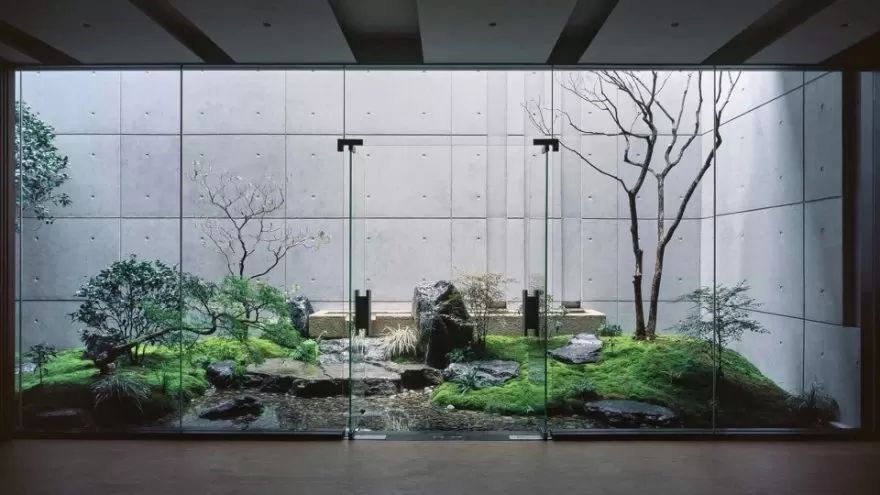 私人会所庭院—栖山庭  / 七月合作社半点设计_庭院设计_别墅造园_屋顶花园_阳台花园设计半点设计